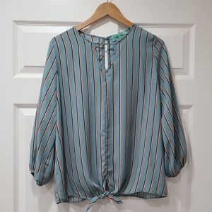 Filly Flair Stripped Blouse